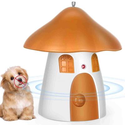 China Viable Outdoor Smart Animal Friendly Animal Friendly Debarking Boxes Plastic Sonic Deterrent Ultrasonic Dog Anti Control Device Pet Design Debark for sale