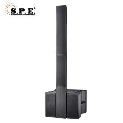 China Active Line Array Column Speaker 18 Inch Subwoofer PA Column Speaker With 6.5 Inch Woofer Aluminum Frame PRO-900A for sale