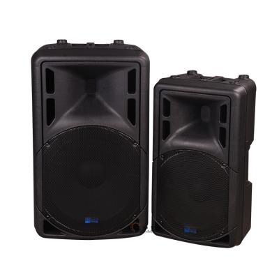 China Clubs Nature Popular Sound SPE Product Plastic Cabinet With 12 Inch Active Sound Speaker Amplifier Panel Good For Corporate Events for sale