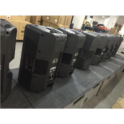 China Professional audio plastic speaker box china factory SPE clubs empty box 12 inch speaker box for sale