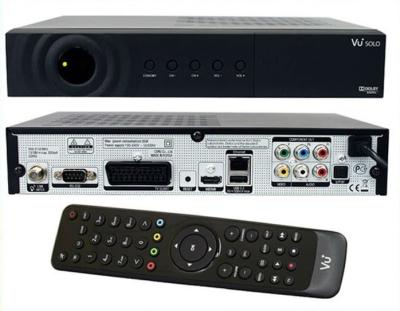 China Vu Solo HD Linux Set Top Box Enigma2 Single Tuner / Scart / YPbPr / AV / USB for sale