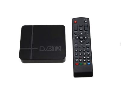 China Full HD 1080P DVB-T2 Digital Terrestrial Receiver Set-top Box w/ RCA / USB / HDMI / PVR - Black for sale