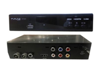 China Multi Language Digital TV Converter Box Multimedia DVB T2 TV Receiver w/ RCA / HDMI / YPbPr / PVR / MPEG4 for sale