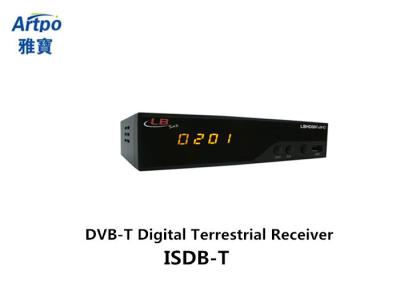 China DVB-T Digital Terrestrial Receiver ISDB-T Full HD 1080p South America Colombia DVB-T Decoder for sale