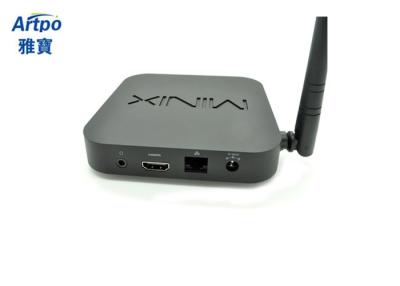 中国 アンドロイド 4.4.2 のクォードの中心 HD IPTV のセット トップ ボックス XBMC のメディア プレイヤー MINIX 新 X6 Amlogic S805 販売のため