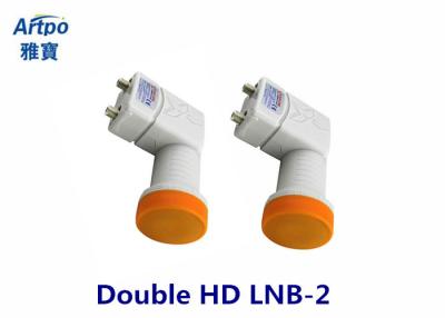 China HD Dual saída gêmea dupla dos acessórios da faixa DVB de LNB Ku para receptores satélites da tevê à venda