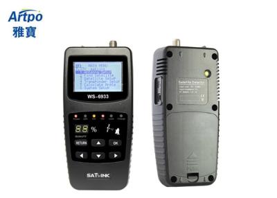 China DVB-S / S2 Portable Digital Satellite Finder Meter High Definition Satlink WS-6933 for sale