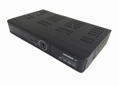 China DVB-S2 MPEG-4 DVB HD Receiver Openbox S6 Support Biss , PAL & NTSC Auto Switch for sale