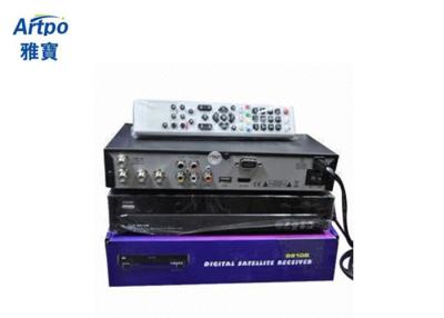 China Digital TV Decoder AzAmerica S810B with Patch , Biss , CA + RF , South America DVB-S Receiver for sale