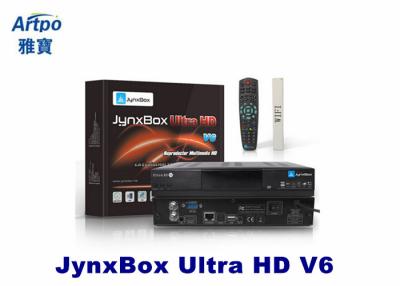 Cina Di Jynxbox ricevitore del sintonizzatore DVB-S2 ATSC Digital del gemello ultra HD V6 JB200 PVR con USB2.0 Wifi in vendita