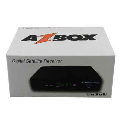 China RS-232 / HDMI / USB / RJ45 Digital TV Decoder Azbox Bravissimo Twin Tuner Satellite Receiver for sale