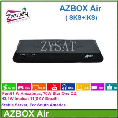 China High Definition Azsky SK4 Slim TV Satellite Receiver For Brazil Watch 70W 30W for sale