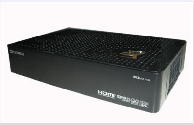 China Full HD 1080P Original Satellite Receiver Skybox M3 STB Support IR / Biss / CCCAM for sale