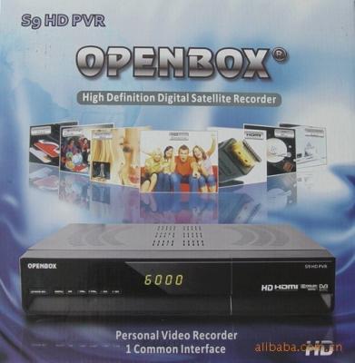 중국 Openbox S9 ALI3602 DVB HD 수신기 리눅스 2 Scart/캘리포니아/CI/Cccamd/AV/Biss - 검정을 가진 고정되는 최고 상자 판매용