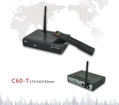 China Apoio 3G WIFI 3D XBMC do receptor satélite IPTV Media Player da caixa da tevê do andróide de VIGICA C60T à venda