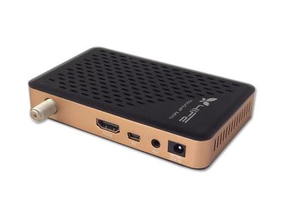 Chine MINI plastique du récepteur satellite Sunplus1506G FTA USB HDMI CCCAM IR 120mm de DVB S2 Digital à vendre