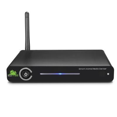 China 1080P Android Smart TV Box 4.2.2 OS HDMI SKYPE DHLNA External Antenna RK3188 for sale