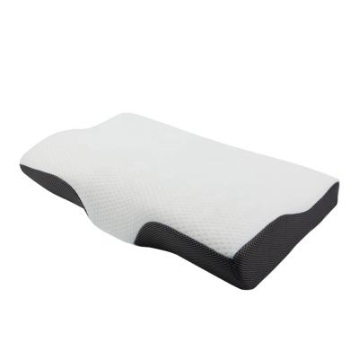 China Sustainable High Quality Hypoallergenic Flat Head Sleep Memory Foam Pillow for sale