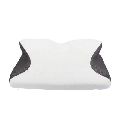 China Air Viable White Jacquard Cotton Advanced Layer Hypoallergenic Custom Memory Foam Pillow for sale