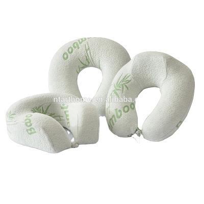 China Anti-Apnea Travel U Shape Memory Foam Pillow Airplane Pillow Car Neck Pillow for sale