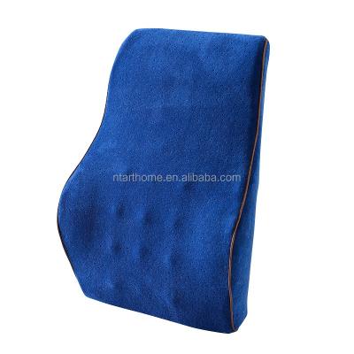 China Ergonomic Anti-Decubitus Cushion Back Cushion Lumbar Support Stylish Memory Foam Cushion For Car Seat for sale