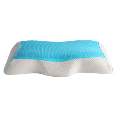 China Therapy Gel Pillow Memory Foam Cooling Pillow Gel Pillow Cool Memory for sale