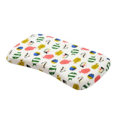 China Anti-Apnea Colorful Cartoon Memory Foam Pillow Infant Child Pillow For Kids Baby for sale