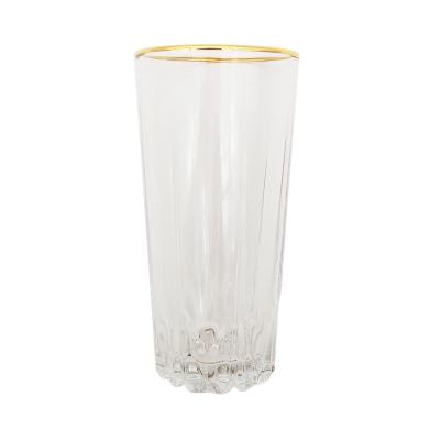 China Top Quality Hot Sales 10oz Popular Hot Drinking Glass With Gold Rim Wholesale Suppliers for sale