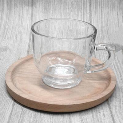 China Perfect for Home/Party/Bar/Restaurant Glass Wholesale 5oz 160ml Mini Glass Coffee Mug Coffee Cup Use for sale