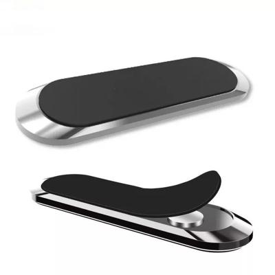 China Zinc alloy Adjustable Magnetic Car Desktop Folding Zinc Alloy Suction Stretch Live Mobile Phone Holder for sale