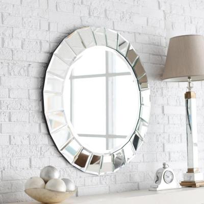 China Mordern Irregularity Shape Wall Mounted Charm Art Mirror For Home Decoration for sale