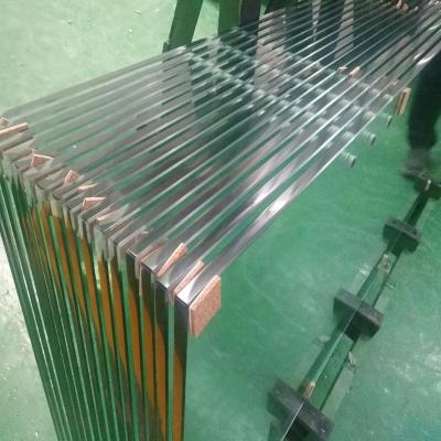 China Chinese Yard Factory 6mm Clear Flat Tempered Glass For Shelf / Table / Handrail Tops for sale