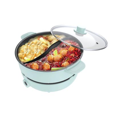 China Commercial Home Kitchen Appliances 1800W 5L Aluminum Electric Hot Pot for sale