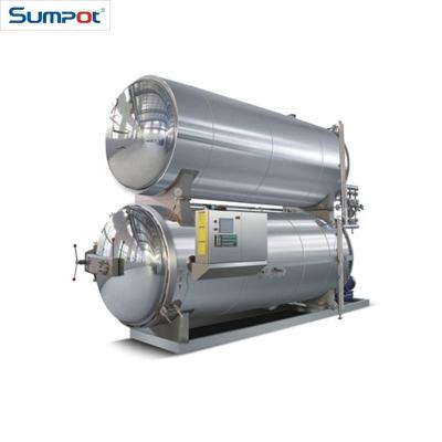 China food & Automatic Beverage Plant Sumpot Water Immersion Retort Autoclave Machine Sterilizer For Pouch Food for sale