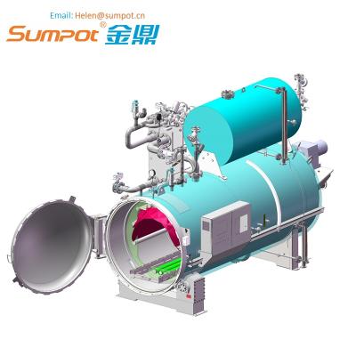 China Aluminum Packaged Food SUMPOT Can For Water Spray Rotary Retort Food Processing Machine for sale