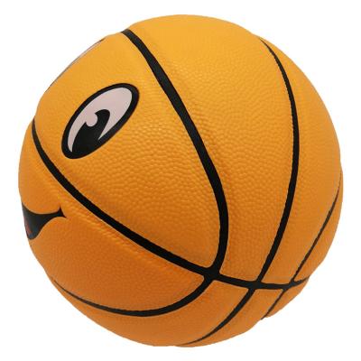 China Hot Trainning 2020 Hot Design Face Color Basketball Factory Price Custom Logo TPU Smile Orange Leather BASKETBALL for sale