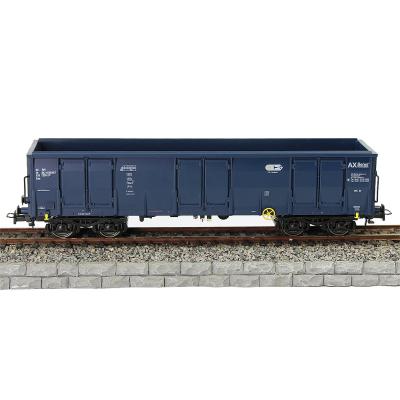 China 1:87 Split Toy C8742 HO Scale Printed Gondola Car Railway Wagons Railway Park High Side Transport Car for sale