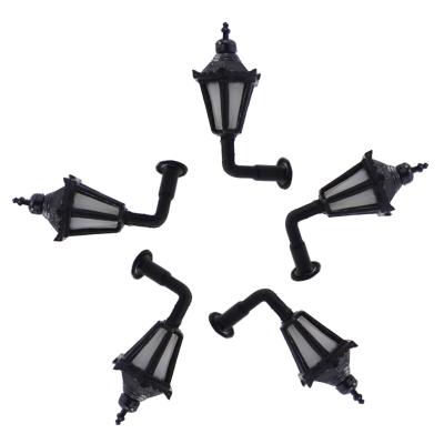 China 1:200 Z/N Train Railway Model LBD06 New LED Outdoor 12V Scale Street Lamp Lamps Wall Lights LBD06-5 for sale