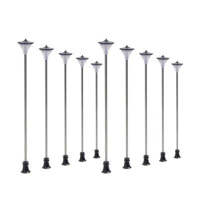 China LCX05 LCX05-10 Model Train Railway 1:87 HO/OO/TT Scale LED Street Light Lamps Miniature Street Lights for sale