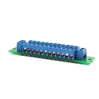 China PCB007 Inputs 2 x 13 Pair Outputs for DC 9.5cm(L)*1.87cm(W) ​​AC Voltage Power Distribution Board for sale