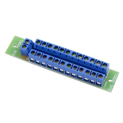 China PCB002 2 24 Output DC Inputs and AC Voltage Power Control Distribution Board 90mm(L) X 18mm(W) X 17mm(H) for sale