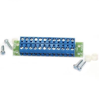 China PCB004x 2 Inputs 22 Outputs DC and AC Voltage Power Distribution Board 90mm(L) X 18mm(W) X 17mm(H) for sale