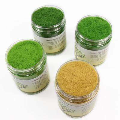 China CFA6 Terrain Woodland Landscape 4 Bottles 35g 5mm Railway Static Grass Flock Grass Powder CFA6-4 for sale