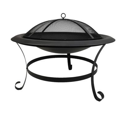 China Outdoor Wood Fire Stocked Metal Garden Pit Bbq Bowl for sale