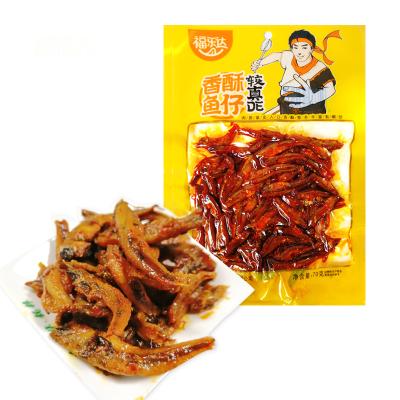 China Supermarket Seafood Baked Spicy Dry Snack Fish 70g Bag Snacks, 60 Bag Carton, Spicy Fish for sale