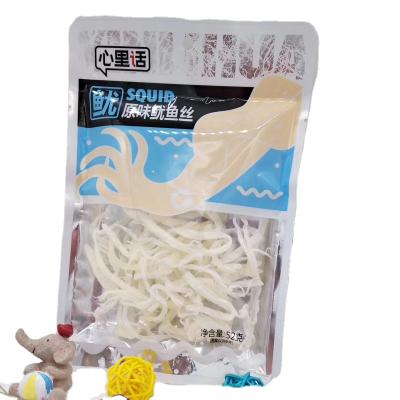 China The original baked snack taste squid favorite, seafood snacks in the supermarket, 52g/bag, 50 bags carton for sale