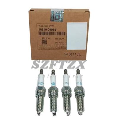 China Genuine New 1884909085 Spark Plug Car Shaking 4Pcs For HYUNDAI Sonata I45 Santa Fe for sale