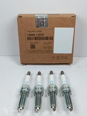 China 18846-11070 Auto Spark Plugs 4Pcs For HYUNDAI ELANTRA SANTA FE KIA FORTE SOUL for sale