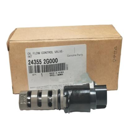 China Válvula de controlo de óleo de entrada 243552G000 24355-2G000 nova e original para 2006-2015 HYUNDAI KIA 2.0L 2.4L à venda