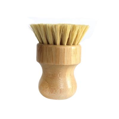 China Sustainable Eco Friendly Bamboo Palm Dish Brush for sale